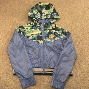 Nike Girls Windbreaker Jacket Size Youth Large